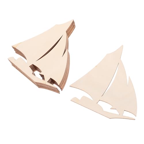Gogogmee 10 Stück Teiliges Unlackierter Holz Segelboot Anhänger Blanko Holzstücke für DIY Bastelprojekte Vielseitige Meeres Dekoration für Sommerparty Wanddeko und Nautische Themen Gogogmee 10 Stück Teiliges Unlackierter Holz Segelboot Anhänger Blanko Holzstücke für DIY Bastelprojekte Vielseitige Meeres Dekoration für Sommerparty Wanddeko und Nautische Themen von Gogogmee