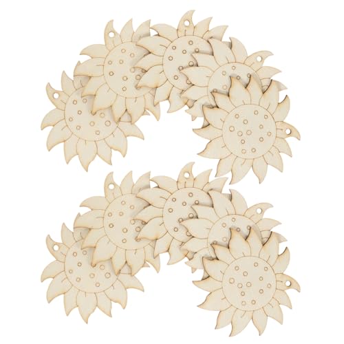 Gogogmee 10 Stück Teiliges Unvollendete Holzscheiben Blumenform zum Bemalen DIY Holzblumen Bastelset für Holzdeko Basteln Holzfiguren Bemalen für Kreative Kunstprojekte Gogogmee 10 Stück Teiliges Unvollendete Holzscheiben Blumenform zum Bemalen DIY Holzblumen Bastelset für Holzdeko Basteln Holzfiguren Bemalen für Kreative Kunstprojekte von Gogogmee