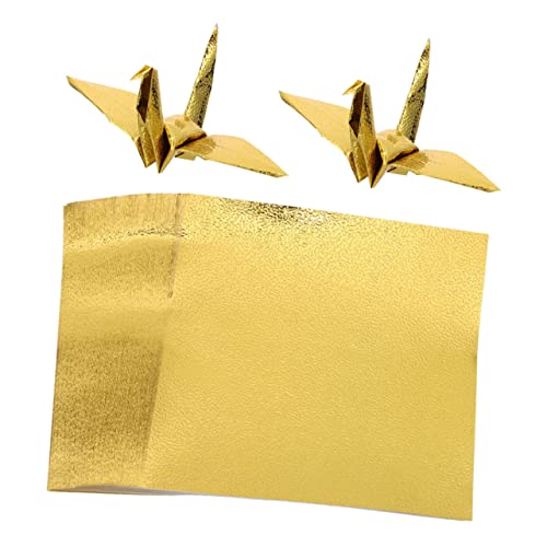 Gogogmee 100 Blatt Einseitiges Perlmuttartiges Origami Papier Handgefertigt Zum Selbermachen Faltpapier Druck Origami Papier Perlen Origami Papier Glänzendes Origami Papier von Gogogmee