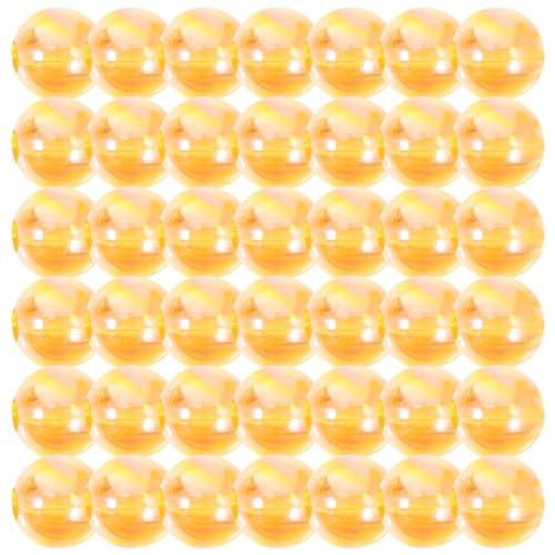 Gogogmee 100 Stück Acrylic Runde Perlen Orange Lose Bastelperlen für Schmuckherstellung Diy Dekorationen für Armbänder und Gogogmee 100 Stück Acrylic Runde Perlen Orange Lose Bastelperlen für Schmuckherstellung Diy Dekorationen für Armbänder und von Gogogmee