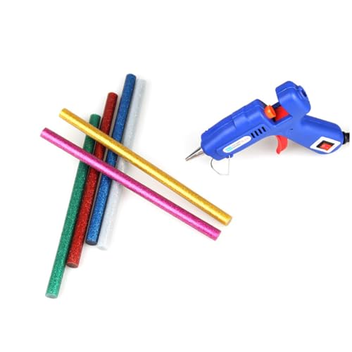Gogogmee 100 Stück Bunte Heißklebepistolen Sticks Hochfester Schnelltrocknender Kleber für Holz Kunststoff Elektronik und DIY Basteln Gogogmee 100 Stück Bunte Heißklebepistolen Sticks Hochfester Schnelltrocknender Kleber für Holz Kunststoff Elektronik und DIY Basteln von Gogogmee