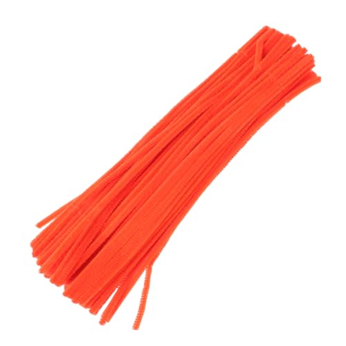 Gogogmee 100 Stück Bunte Plüschstäbe Orange Flexible Bastel Pfeifenputzer aus Plüsch für Biegsame DIY Bastelmaterialien zum Kreativen Gestalten und Frühkindlichen Lernen Gogogmee 100 Stück Bunte Plüschstäbe Orange Flexible Bastel Pfeifenputzer aus Plüsch für Biegsame DIY Bastelmaterialien zum Kreativen Gestalten und Frühkindlichen Lernen von Gogogmee