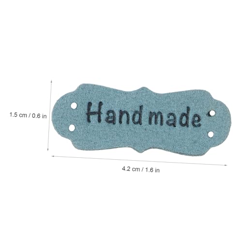 Gogogmee 100 Stück Bunte Pu leder Handmade Labels zum Annähen Geprägte Herz Buchstabenmotive Vielseitig Einsetzbar für DIY Kleidung Taschen Schuhe Hüte Farben Gogogmee 100 Stück Bunte Pu leder Handmade Labels zum Annähen Geprägte Herz Buchstabenmotive Vielseitig Einsetzbar für DIY Kleidung Taschen Schuhe Hüte Farben von Gogogmee