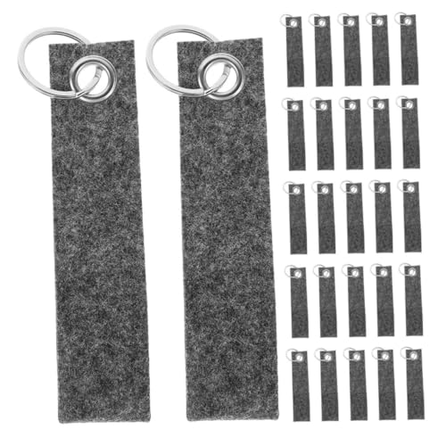 Gogogmee 100 Stück Filz Schlüsselanhänger Rohlinge DIY Schlüsselanhänger Zubehör für Kreative Projekte Robust für Handwerk Taschen Rucksäcke und Gogogmee 100 Stück Filz Schlüsselanhänger Rohlinge DIY Schlüsselanhänger Zubehör für Kreative Projekte Robust für Handwerk Taschen Rucksäcke und von Gogogmee