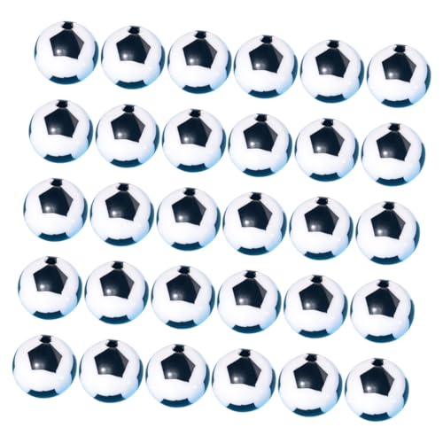 Gogogmee 100 Stück Acryl Fußball Perlen Abstandsperlen Für Schmuck Fußball Perlen Ohrringe Machen Gogogmee 100 Stück Acryl Fußball Perlen Abstandsperlen Für Schmuck Fußball Perlen Ohrringe Machen von Gogogmee