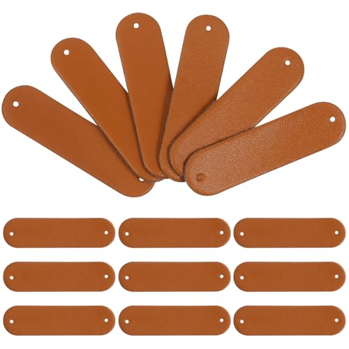 Gogogmee 100 Stück Handmade PU Lederetiketten Diy Nählabels für Kleidung Jeans Hüte und Handtaschen Schokoladenfarbe Vielseitig Einsetzbar für Kreative Projekte Gogogmee 100 Stück Handmade PU Lederetiketten Diy Nählabels für Kleidung Jeans Hüte und Handtaschen Schokoladenfarbe Vielseitig Einsetzbar für Kreative Projekte von Gogogmee
