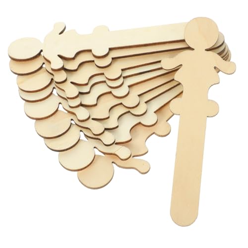 Gogogmee 100 Stück Holzscheiben Basteln Unbehandelte Holzteile Menschenform Diy Graffiti Holzplättchen Kreativset Natürliche Holzplatten für Handwerk und Dekoration Gogogmee 100 Stück Holzscheiben Basteln Unbehandelte Holzteile Menschenform Diy Graffiti Holzplättchen Kreativset Natürliche Holzplatten für Handwerk und Dekoration von Gogogmee