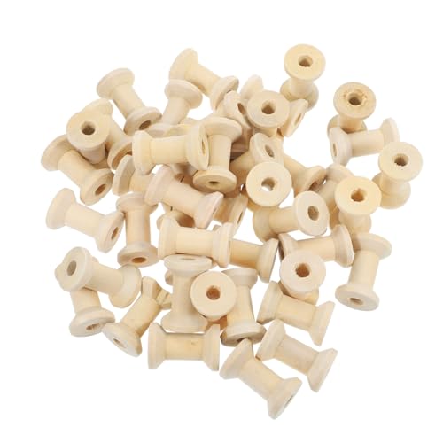 Gogogmee 100 Stück Holzspulen Stabile Nähmaschinen Spulen aus Naturholz DIY Garnhalter für Handarbeit und Bastelprojekte Geeignet Gogogmee 100 Stück Holzspulen Stabile Nähmaschinen Spulen aus Naturholz DIY Garnhalter für Handarbeit und Bastelprojekte Geeignet von Gogogmee