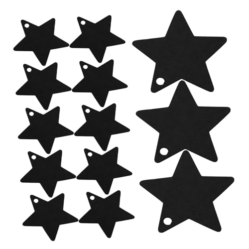 Gogogmee 100 Stück Leere Sternförmige Etiketten Aus Kraftpapier, Etiketten Für Geschenkverpackungen, Zum Selbermachen, Basteln, Weihnachtsdekorationen, Verpackungen von Gogogmee