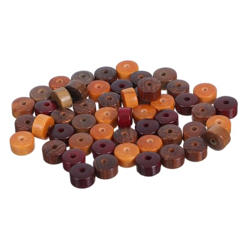 Gogogmee 100 Stück Natürliche Sandelholz Holzperlen mit Großem Loch Runde Vintage Abstandshalter für Schmuckherstellung Macrame Armbänder DIY Haar Basteldekoration Gogogmee 100 Stück Natürliche Sandelholz Holzperlen mit Großem Loch Runde Vintage Abstandshalter für Schmuckherstellung Macrame Armbänder DIY Haar Basteldekoration von Gogogmee
