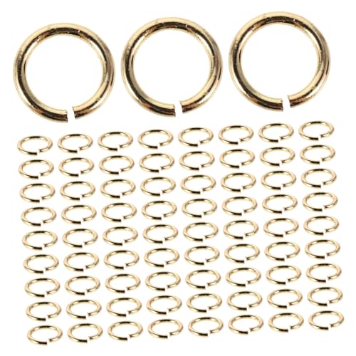 Gogogmee 100 Stück Offene Sprungringe aus Metall Stabile Verbinder für DIY Schmuckherstellung für Armbänder Halsketten Kreative Bastelprojekte Gogogmee 100 Stück Offene Sprungringe aus Metall Stabile Verbinder für DIY Schmuckherstellung für Armbänder Halsketten Kreative Bastelprojekte von Gogogmee