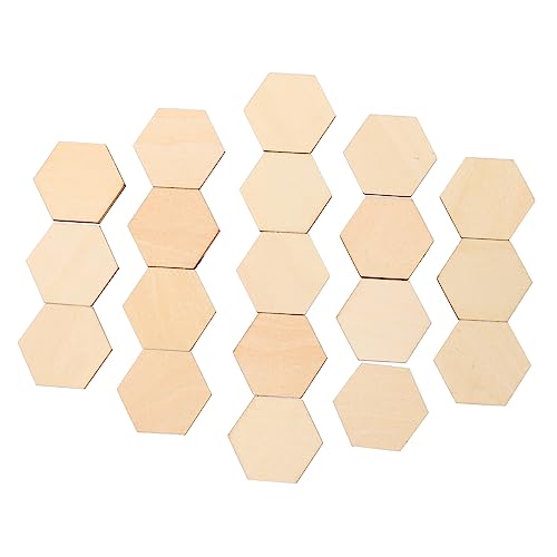 Gogogmee 100 Stück Pack Sechseckige Holzstücke Buchenholz Diy Bastelverzierungen für Hochzeiten Geburtstagsfeiern und Weihnachten Unbeschichtet Ornamente für Kreative Projekte Gogogmee 100 Stück Pack Sechseckige Holzstücke Buchenholz Diy Bastelverzierungen für Hochzeiten Geburtstagsfeiern und Weihnachten Unbeschichtet Ornamente für Kreative Projekte von Gogogmee