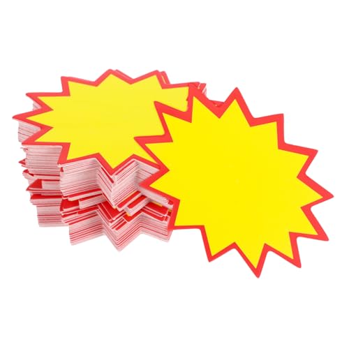 Gogogmee 100 Stück Preisetiketten Kleine Preisschilder für Supermärkte Einzelhandel Obst Gemüse Preisschilder Vielseitig Einsetzbar Langlebig Sichtbar für Verkaufsförderung von Gogogmee