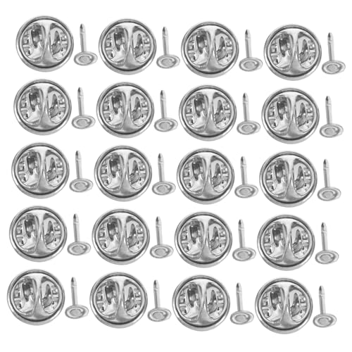 Gogogmee 100 Stück Schmetterlings Anstecker Für Hutschnallen Anstecker Schmetterlings Kupplungsstifte Broschenstifte Schmetterlings Kupplungs Sicherheitsstifte Anstecker Anstecker von Gogogmee