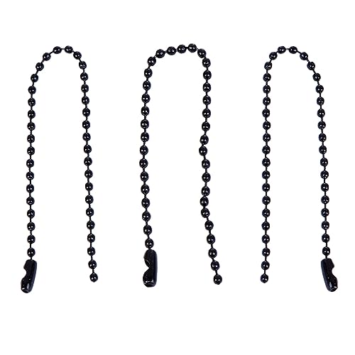Gogogmee 100 Stück Stoving Varnish Kugelkette aus Eisen Lange Bunte Tag Chain für DIY Schmuck Verstellbare Robuste Metallkette zum Aufhängen und Basteln von Gogogmee