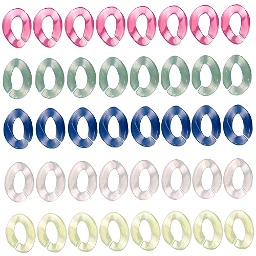 Gogogmee 100 Stück Teiliges Bunte Acryl Verbindungsringe für Ohrringe und Haarclips Wetterbeständige DIY Schmuckzubehör Transparente Stilvolle Ketten Halsketten accessoires Vielseitig Gogogmee 100 Stück Teiliges Bunte Acryl Verbindungsringe für Ohrringe und Haarclips Wetterbeständige DIY Schmuckzubehör Transparente Stilvolle Ketten Halsketten accessoires Vielseitig von Gogogmee