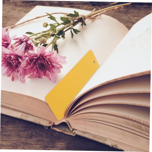 Gogogmee 100 Stück Teiliges Retro Lesezeichen aus Blanko Kraftpapier Kreative Handgemalte Antike Buchzeichen Farblich Zufällig Dekoration und für Leseratten Zufällige Farbe von Gogogmee