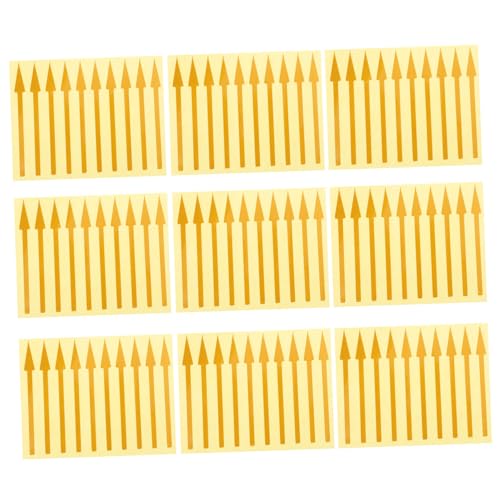 Gogogmee 100 Stück Wasserdichte Reflektierende Pfeilaufkleber Selbstklebend für Instrumententafeln zur Genauen Richtungsanzeige und Besserer Sichtbarkeit bei Schwachem Licht Gogogmee 100 Stück Wasserdichte Reflektierende Pfeilaufkleber Selbstklebend für Instrumententafeln zur Genauen Richtungsanzeige und Besserer Sichtbarkeit bei Schwachem Licht von Gogogmee