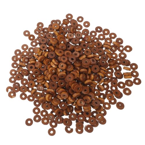 Gogogmee 1000 Stück Mini Holzperlen mit Flache Ovale Braune Holzperlen für Schmuckherstellung Vielseitige DIY Perlen für Armbänder Basteln Langlebige und Glatte Oberfläche Gogogmee 1000 Stück Mini Holzperlen mit Flache Ovale Braune Holzperlen für Schmuckherstellung Vielseitige DIY Perlen für Armbänder Basteln Langlebige und Glatte Oberfläche von Gogogmee