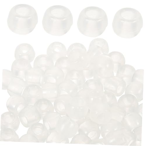 Gogogmee 1000Er-Packung Uv Kunststoffperlen Farbwechselnde Mehrfarbige Uv Reaktive Perlen für Schmuckherstellung Transparente Ponyperlen Leuchtend bei für DIY Armbänder und Halsketten von Gogogmee