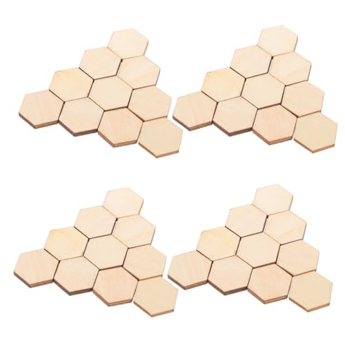 Gogogmee 100Stück Buchenholz Sechseckige Ornamente DIY Holzformen für Hochzeits und Geburtstagsdekoration Un Lackiert für Kreative Bastelprojekte Gogogmee 100Stück Buchenholz Sechseckige Ornamente DIY Holzformen für Hochzeits und Geburtstagsdekoration Un Lackiert für Kreative Bastelprojekte von Gogogmee