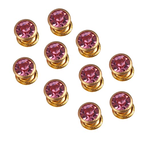 Gogogmee 100Stücke Bunte Diamant Schmuck Strass Rosa Diamant mit Goldenem Rand für Bekleidungszubehör und Schmuckdesign für DIY Dekorationen und Handgemachte Kunstwerke Gogogmee 100Stücke Bunte Diamant Schmuck Strass Rosa Diamant mit Goldenem Rand für Bekleidungszubehör und Schmuckdesign für DIY Dekorationen und Handgemachte Kunstwerke von Gogogmee