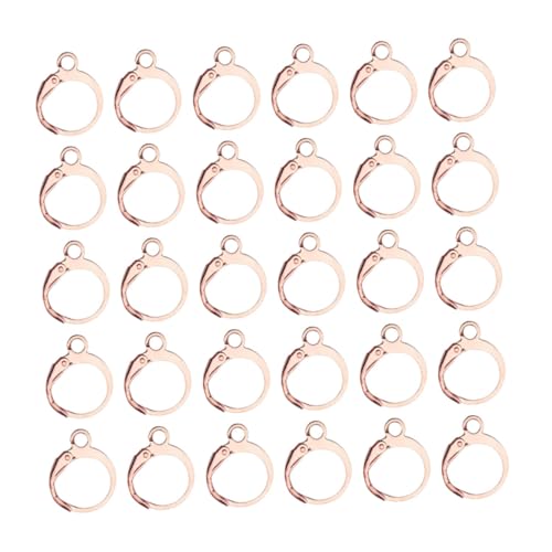 Gogogmee 100Stücke Runde Hebel Ohrring Haken Hochwertigem DIY Schmuck Zubehör für Ohrringe zum Basteln von Individuellen Designs für und Kreative Gogogmee 100Stücke Runde Hebel Ohrring Haken Hochwertigem DIY Schmuck Zubehör für Ohrringe zum Basteln von Individuellen Designs für und Kreative von Gogogmee