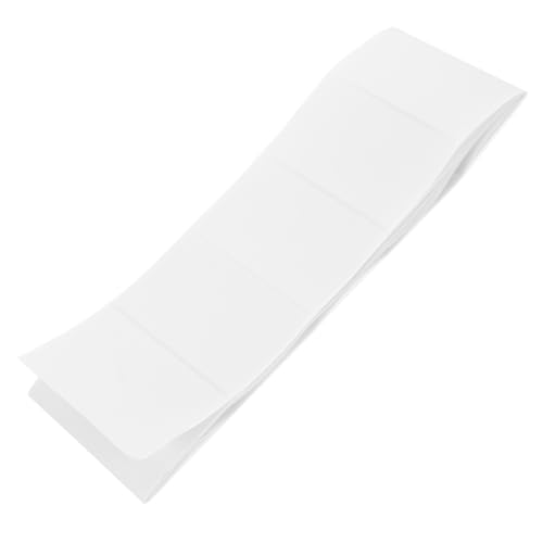 Gogogmee 100Stücke Selbstklebende Etiketten für Namensschilder Adressetiketten Inventaretiketten für Büro Zuhause und Kleine Unternehmen Robustes Kupferpapier Leicht von Gogogmee