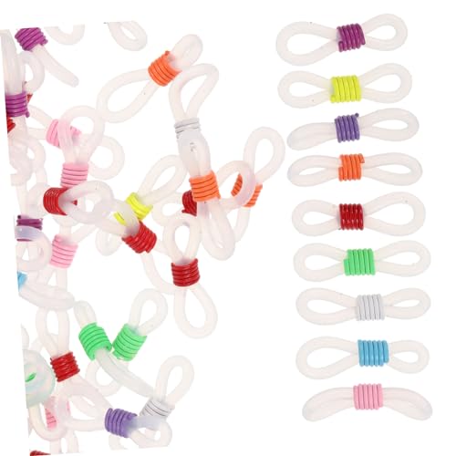 Gogogmee 100stücke Gummihalterungen Für Brillenketten Anti-rutsch Brillenkettenendstücke Praktische Verbindungen Für Sonnenbrillen Und Lesebrillen Perfektes Accessoire Für Stylische Brillen Gogogmee 100stücke Gummihalterungen Für Brillenketten Anti-rutsch Brillenkettenendstücke Praktische Verbindungen Für Sonnenbrillen Und Lesebrillen Perfektes Accessoire Für Stylische Brillen von Gogogmee
