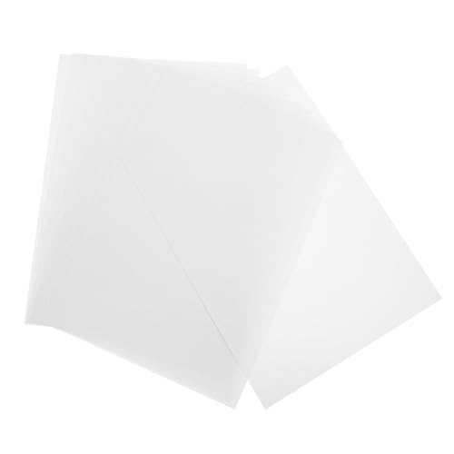 Gogogmee 10Blätter Mattiertes Druckpapier PVC Material für und Druck für Lesezeichen Klare Ausdrucke und Kreative Projekte von Gogogmee