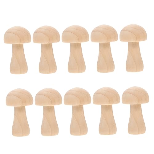 Gogogmee 10St hölzerner Pilz Disco-Pilz Pilzkopfpuppen Pilz-Küchendekor unfertige Pilze Ästhetik des Pilzdekors bastelideen bastelkasten Malbare Oberfläche Pilzmodellierung Pilz-Modell Holz Gogogmee 10St hölzerner Pilz Disco-Pilz Pilzkopfpuppen Pilz-Küchendekor unfertige Pilze Ästhetik des Pilzdekors bastelideen bastelkasten Malbare Oberfläche Pilzmodellierung Pilz-Modell Holz von Gogogmee