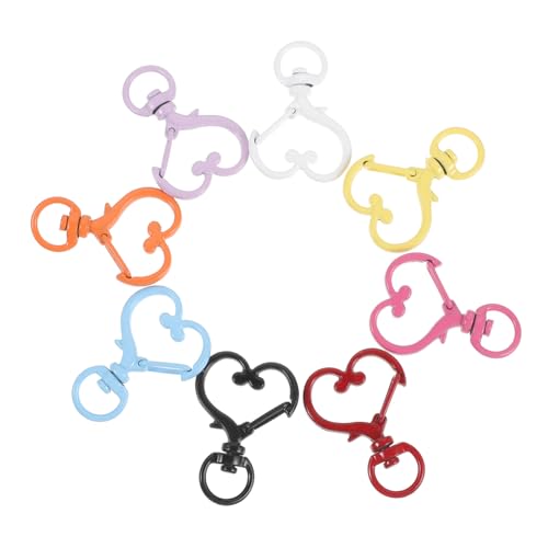 Gogogmee 10Stücke Drehbare Schlüsselanhänger Metall Robuste Schnallenringe für Handtaschen Gürtel und DIY Projekte Leicht und Kompakt für Bastelarbeiten und Taschenzubehör Gogogmee 10Stücke Drehbare Schlüsselanhänger Metall Robuste Schnallenringe für Handtaschen Gürtel und DIY Projekte Leicht und Kompakt für Bastelarbeiten und Taschenzubehör von Gogogmee