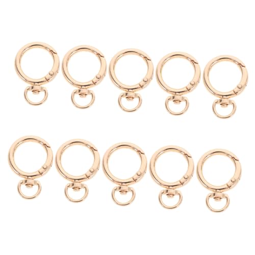 Gogogmee 10Stücke Drehverschlüsse Legierung Robuste Karabinerhaken für Handtaschen Geldbörsen und Bastelarbeiten Benutzerfreundliche Schlüsselanhänger Clips für Vielseitige Gogogmee 10Stücke Drehverschlüsse Legierung Robuste Karabinerhaken für Handtaschen Geldbörsen und Bastelarbeiten Benutzerfreundliche Schlüsselanhänger Clips für Vielseitige von Gogogmee