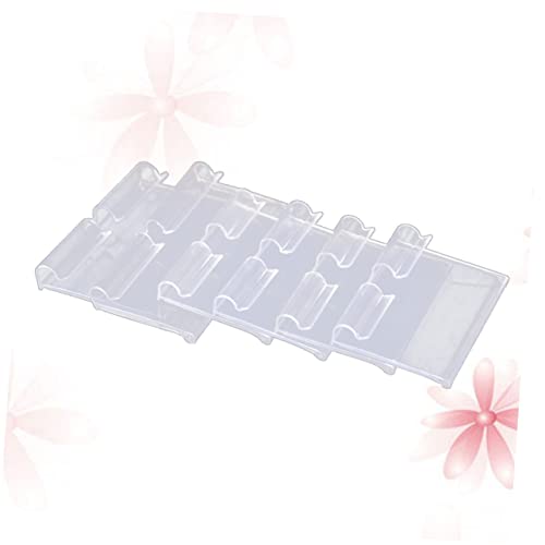 Gogogmee 10Stücke PVC Preisschilderhalter Transparent für Supermarkt Einzelhandel Langlebige für Preisschilder für Regale und Auslagen von Gogogmee