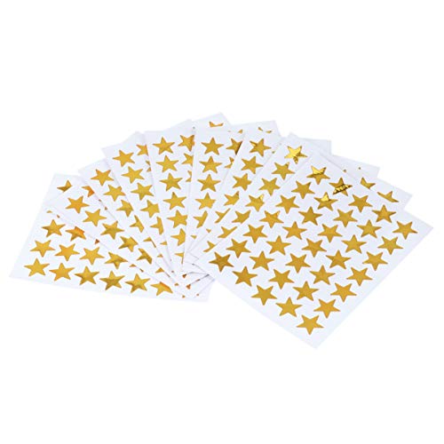Gogogmee 10Stücke PVC Sterne Aufkleber Funkelnde Belohnungssticker für Schüler Selbstklebend und Abnehmbar zur Motivation Schule Gogogmee 10Stücke PVC Sterne Aufkleber Funkelnde Belohnungssticker für Schüler Selbstklebend und Abnehmbar zur Motivation Schule von Gogogmee