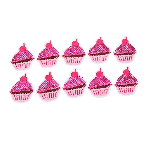 Gogogmee 10Stücke Pailletten Cupcake Aufnäher zum Aufbügeln DIY Eiscreme für Kleidung Taschen und Hüte Glänzende Patches für Nähprojekte Gogogmee 10Stücke Pailletten Cupcake Aufnäher zum Aufbügeln DIY Eiscreme für Kleidung Taschen und Hüte Glänzende Patches für Nähprojekte von Gogogmee