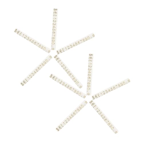 Gogogmee 10Stücke Preisschild Würfel für Schmuck und Einzelhandelsgeschäfte Design zur Preispräsentation für Verkaufsstände und Auslagen Gogogmee 10Stücke Preisschild Würfel für Schmuck und Einzelhandelsgeschäfte Design zur Preispräsentation für Verkaufsstände und Auslagen von Gogogmee