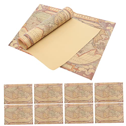 Gogogmee 10Stücke Retro Karten Geschenkpapier für Blumensträuße und Dekoratives Bastelpapier und Reißfest für Geburtstage Hochzeiten und Feste von Gogogmee