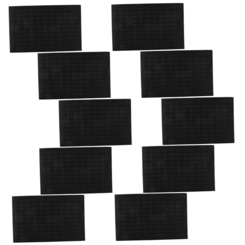 Gogogmee 10Stücke Schwammpolster für Schmuckschatullen Ringe und Ohrringe Sicher Aufbewahren Schwarze Einlagen für Schmuck Display und Effektiven Schutz Gogogmee 10Stücke Schwammpolster für Schmuckschatullen Ringe und Ohrringe Sicher Aufbewahren Schwarze Einlagen für Schmuck Display und Effektiven Schutz von Gogogmee