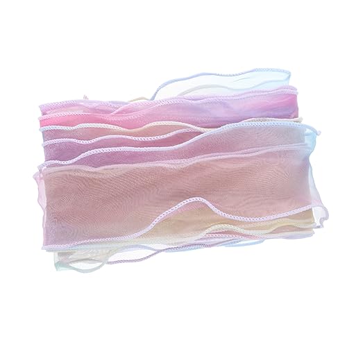 Gogogmee 10Stücke Teiliges Dekoratives Gradient DIY Band Farbenfrohes Blumenverpackungsband für Bastelarbeiten und Festtagsdekoration für Haarbänder und Geschenkverpackungen Gogogmee 10Stücke Teiliges Dekoratives Gradient DIY Band Farbenfrohes Blumenverpackungsband für Bastelarbeiten und Festtagsdekoration für Haarbänder und Geschenkverpackungen von Gogogmee