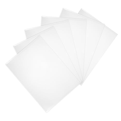 Gogogmee 10Stücke Transparente Dokumentenschutz Hüllen aus Material für Papiere Langlebig für Büro Schule und Reisen mit Sichtfenster zur Einfachen Inhaltskontrolle von Gogogmee