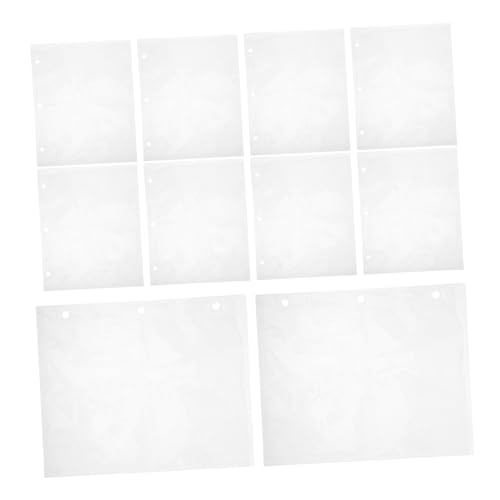 Gogogmee 10Stücke Transparente Kartenhüllen für Sammelkarten Nachfüll Innenseiten für Fotokarten und Kleine Ordner für Sichere Aufbewahrung und Organisation von Karten von Gogogmee