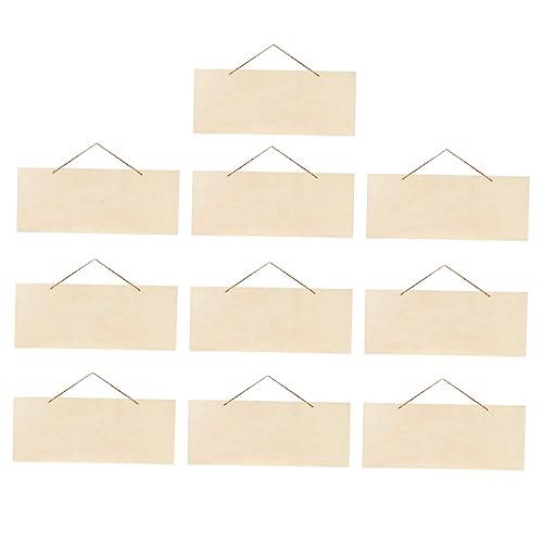 Gogogmee 10Stücke Unfertige Hängende Holztafeln Robuste DIY Holzplaketten für Kreative Bastelprojekte für Weihnachts und Hochzeitsdekorationen Geschenketiketten und Holzhandwerk Gogogmee 10Stücke Unfertige Hängende Holztafeln Robuste DIY Holzplaketten für Kreative Bastelprojekte für Weihnachts und Hochzeitsdekorationen Geschenketiketten und Holzhandwerk von Gogogmee