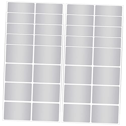 Gogogmee 12 Blatt Wasserdichte Selbstklebende Aufkleber Wiederbeschreibbare Etiketten für Flaschen und Vorratsdosen Multifunktional Stark Haftend Leicht Entfernbar für Küche Büro und Gogogmee 12 Blatt Wasserdichte Selbstklebende Aufkleber Wiederbeschreibbare Etiketten für Flaschen und Vorratsdosen Multifunktional Stark Haftend Leicht Entfernbar für Küche Büro und von Gogogmee