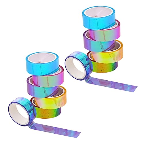 Gogogmee 12 Rollen Teiliges Wasserdichtes DIY Gradient Hand Account Tape Selbstklebendes Dekoratives Klebeband in Farbverlauf Vielseitig für Scrapbooking Journaling und Kreative Gogogmee 12 Rollen Teiliges Wasserdichtes DIY Gradient Hand Account Tape Selbstklebendes Dekoratives Klebeband in Farbverlauf Vielseitig für Scrapbooking Journaling und Kreative von Gogogmee