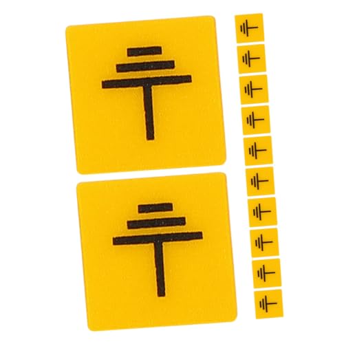 Gogogmee 12 Stück Erdungswarnaufkleber mit Starker Haftung Elektrische Sicherheitskennzeichnung für Geräte Praktische und Leichte Grounding Safety Decals für Zuverlässigen Schutz Gogogmee 12 Stück Erdungswarnaufkleber mit Starker Haftung Elektrische Sicherheitskennzeichnung für Geräte Praktische und Leichte Grounding Safety Decals für Zuverlässigen Schutz von Gogogmee