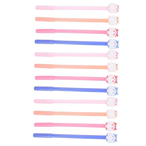 Gogogmee 12 Stück Kreativer neutraler Stift Hamster-Gelstifte Cartoon-Gelstifte schöner Stift Süßer Hamster-Neutralstift hübsche Stifte Tierische Kugelschreiber Kawaii Pen Kopf aus Silikon Gogogmee 12 Stück Kreativer neutraler Stift Hamster-Gelstifte Cartoon-Gelstifte schöner Stift Süßer Hamster-Neutralstift hübsche Stifte Tierische Kugelschreiber Kawaii Pen Kopf aus Silikon von Gogogmee