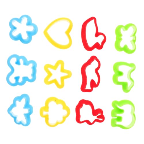Gogogmee 12 Stück Teiliges Bunte Embossing Clay Mold Set für DIY Modellierwerkzeug aus Kindersicherem Kunststoff Fördert Kreativität und Feinmotorik Vielfältige Formen für Kreatives Gogogmee 12 Stück Teiliges Bunte Embossing Clay Mold Set für DIY Modellierwerkzeug aus Kindersicherem Kunststoff Fördert Kreativität und Feinmotorik Vielfältige Formen für Kreatives von Gogogmee