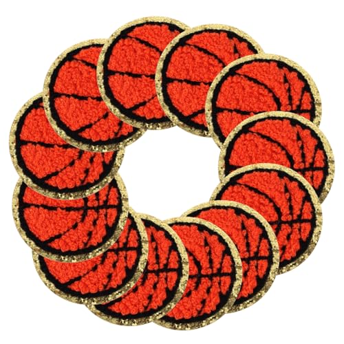 Gogogmee 12 Stück Teiliges Chenille Patches für Basketball Fußball und Baseball Abnehmbare Strapazierfähige Aufnäher für Kleidung Hüte und Accessoires Leicht und Platzsparend Diy Projekte Gogogmee 12 Stück Teiliges Chenille Patches für Basketball Fußball und Baseball Abnehmbare Strapazierfähige Aufnäher für Kleidung Hüte und Accessoires Leicht und Platzsparend Diy Projekte von Gogogmee
