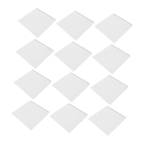 Gogogmee 12 Stück Teiliges DIY Desktop Kalender Triangular Iridescent Paper Shelf mit Löchern Stabiler Tischkalender Ständer für Handgefertigte Kalender und Fotobuchgestaltung von Gogogmee
